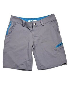 NRS Guide Gray Quick Dry 4 Way Stretch Utility Shorts